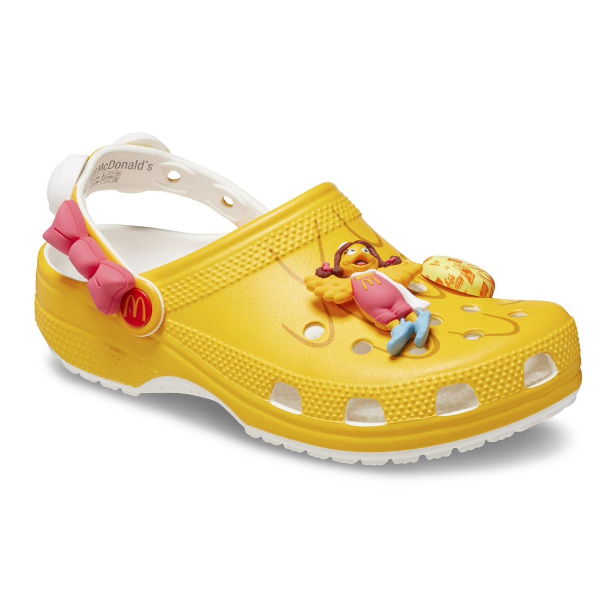 Saboti McDonald's x Crocs Birdie Classic Clog Galben - Yellow - imagine 9